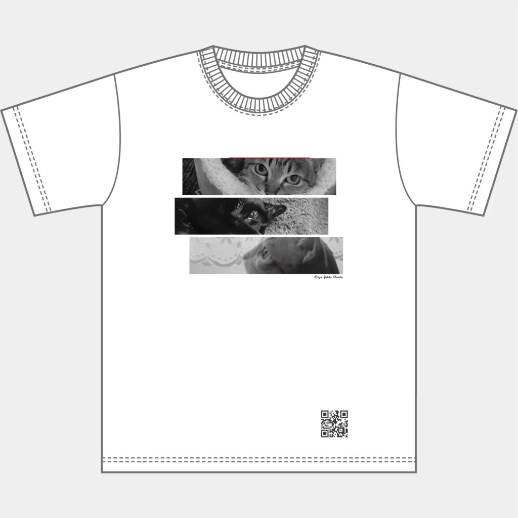 Tシャツ白デザインイメージ