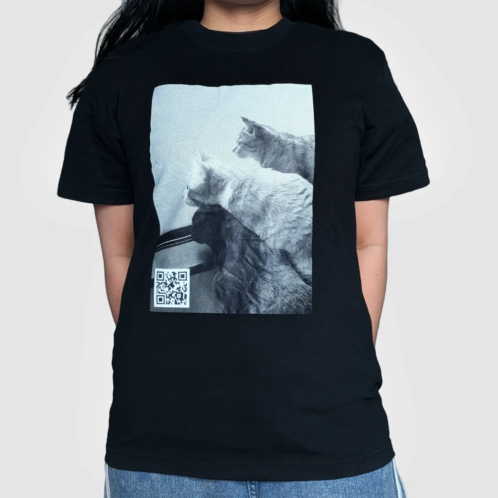 プロモーション用Tシャツ黒